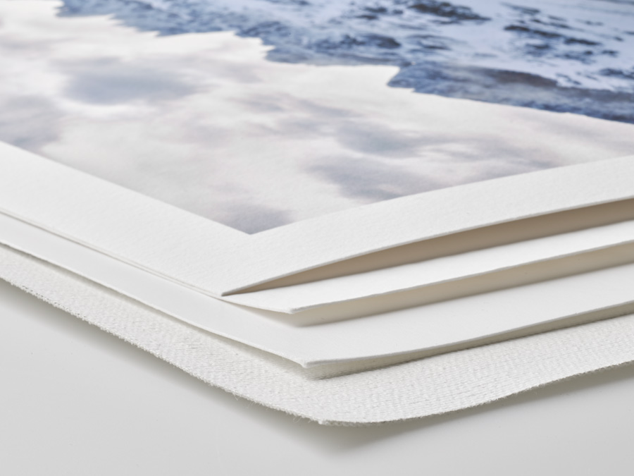 Finearpapier verschiedene Sorten Foto drucken fineartprinting